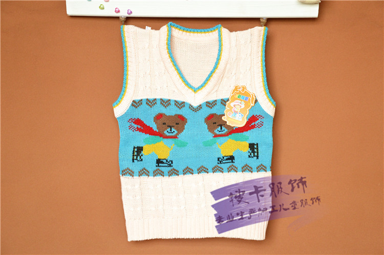 【2013秋冬<em>儿童</em>新品童装 <em>韩版</em>男童帅气<em>小马甲</em>