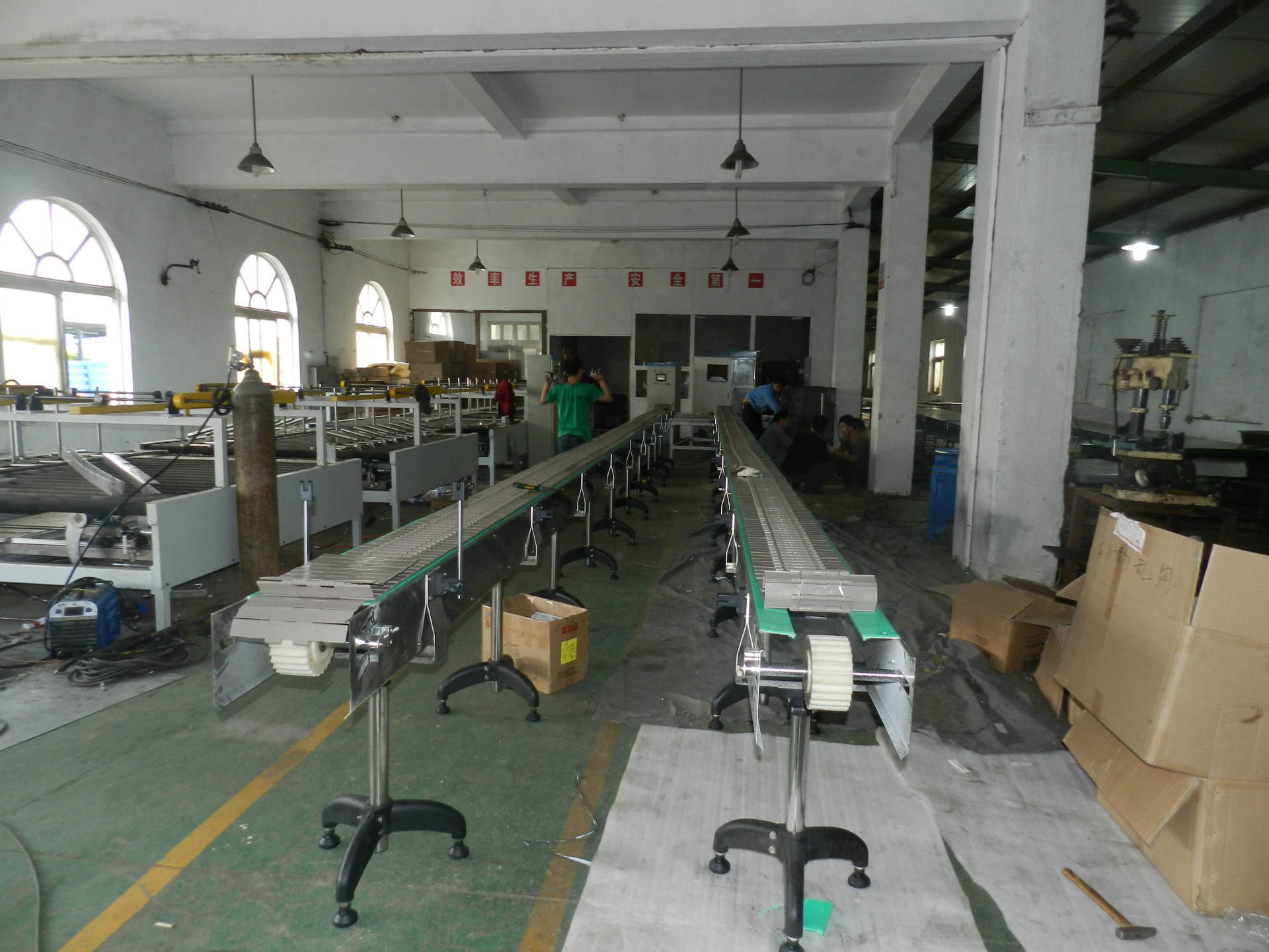 输送机-柔性链输送机,链板线,不锈钢食品输送机