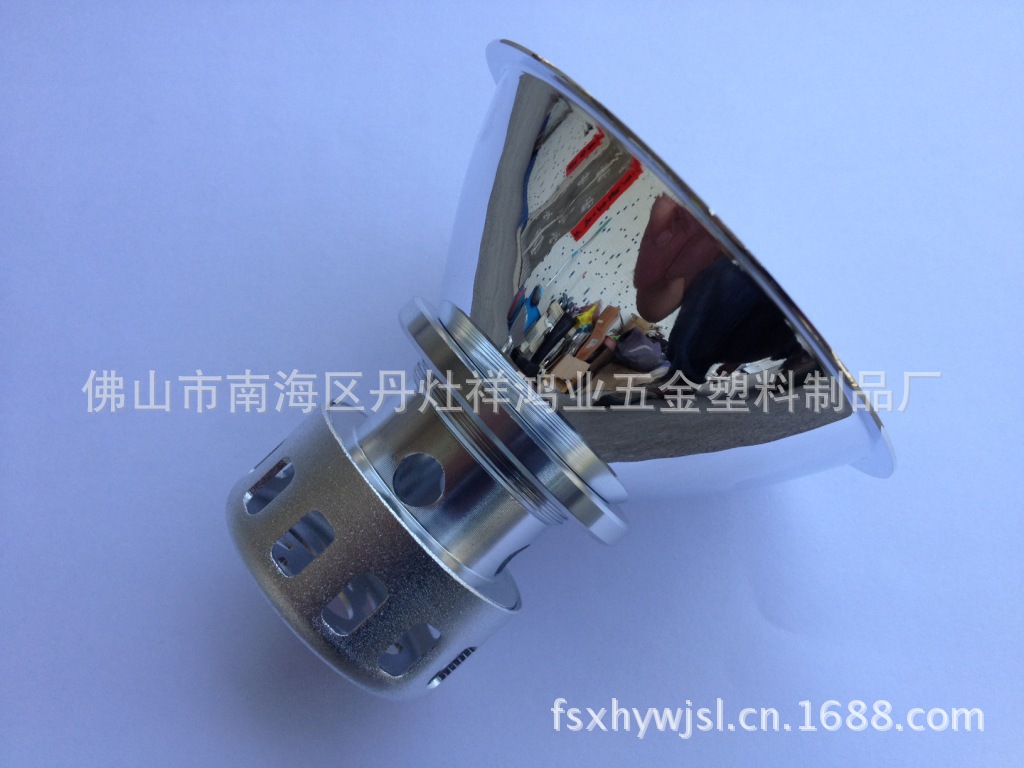 摩托车电动车二代立柱双珠LED前大灯塑料卡盘