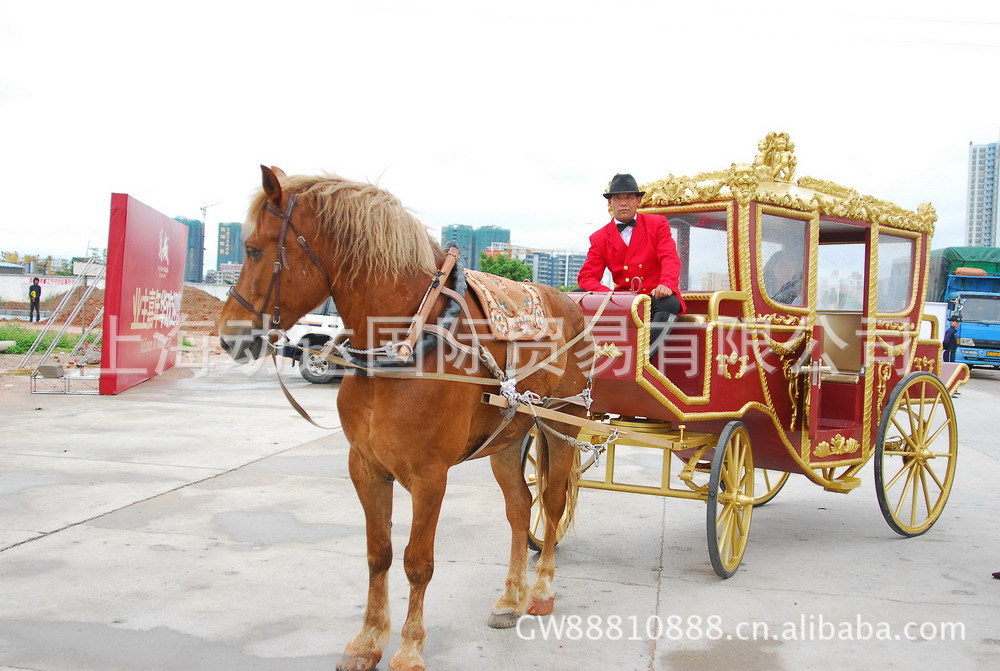 欧式皇家马车 仿古马车 贵族马车 欧式马车