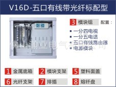 V16d5口有线光纤标准