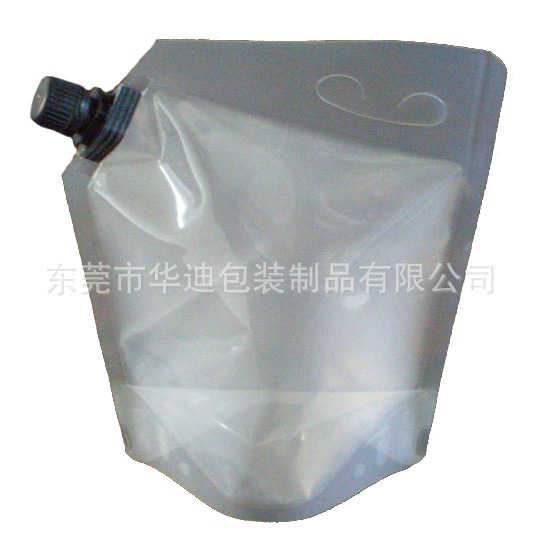 clear spout pouch