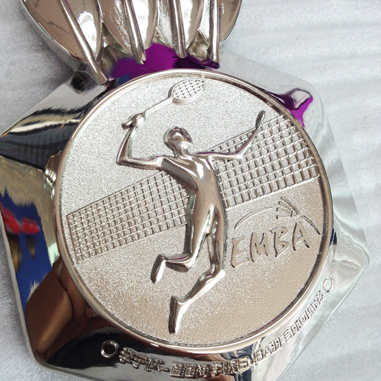 【金属奖牌 北京羽毛球比赛奖牌 仿古红铜奖牌