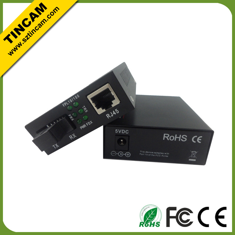 media converter SC single fibe