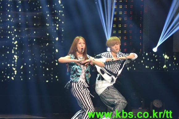 【EXO鹿晗luhan 世勋 张艺兴KBS音乐银行 ONL 