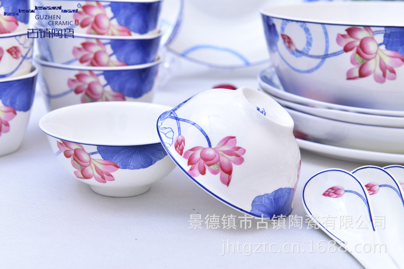 碧荷升平反口碗1