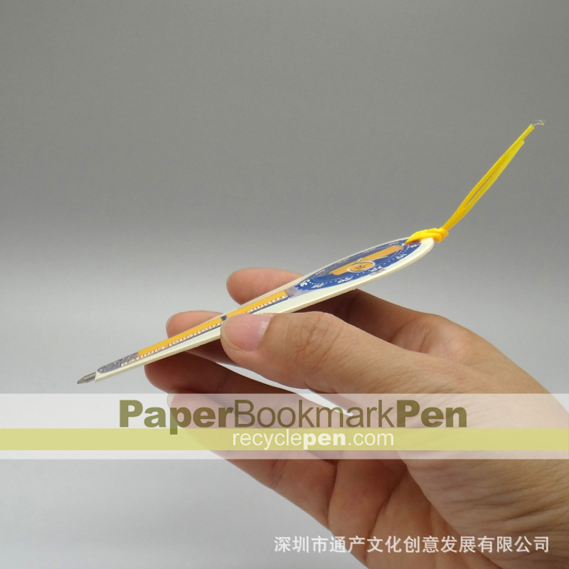 flat pen, bookmark pen