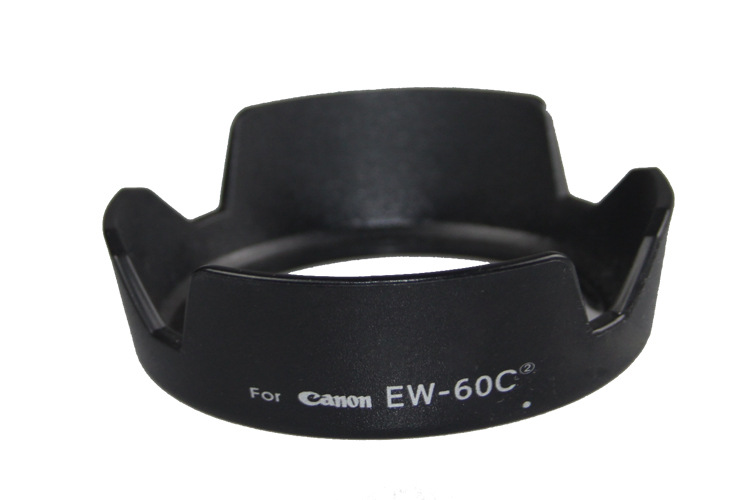 【促销 新款佳能EW-60C II 遮光罩 18-55镜头卡