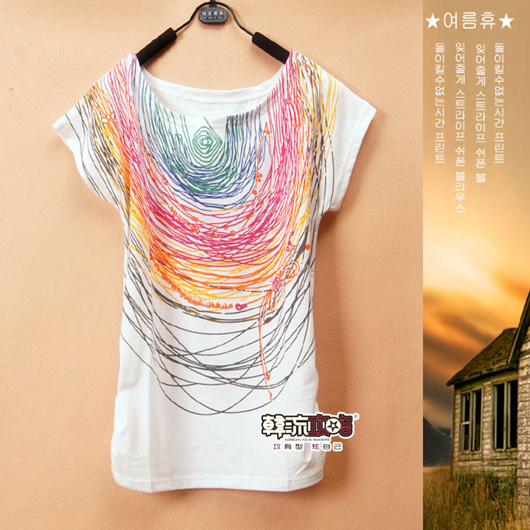 【服装厂家直销 <em>个性</em>另类<em>T恤</em>衫 <em>少女</em>短袖上衣