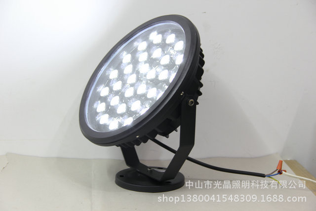 LED射灯-LED户外景观照明灯 舞台七彩投射灯