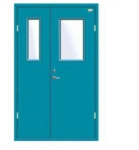 带玻璃视口钢质防火门