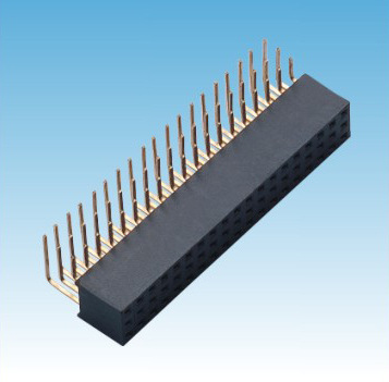 2.54mm 排母 三排 90度Y端
