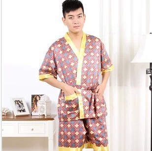 <em>睡衣</em>、家居服、<em>睡袍</em>、浴袍-<em>男式</em>免烫浴场桑拿