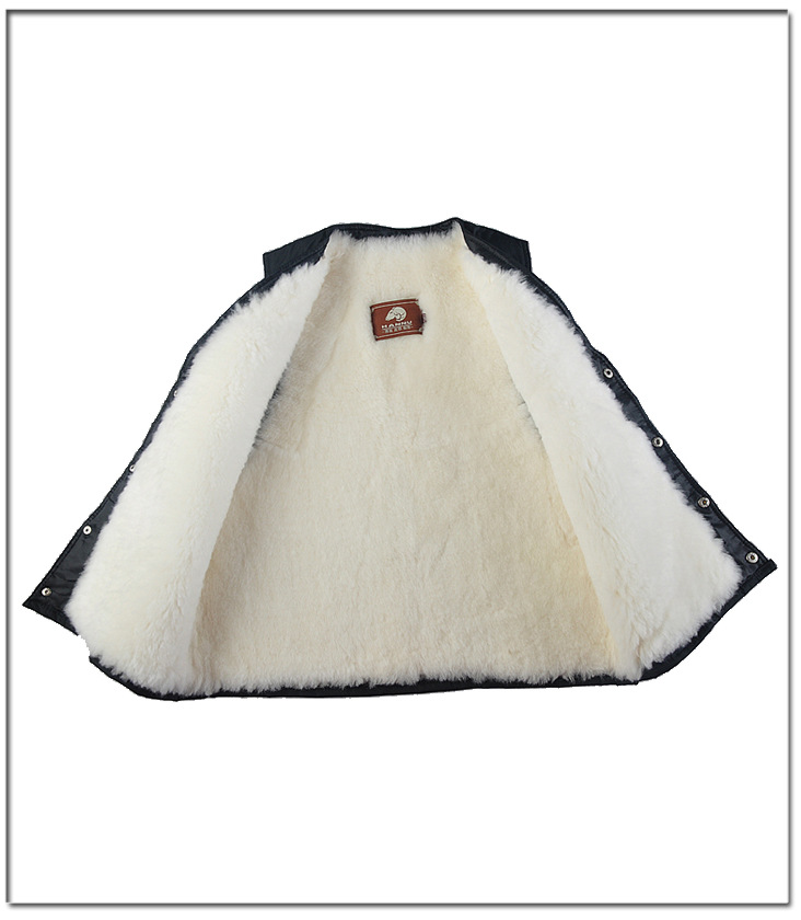 【精品推荐高品质中老年保暖<em>羊毛皮</em>坎肩<em>马甲</em> 