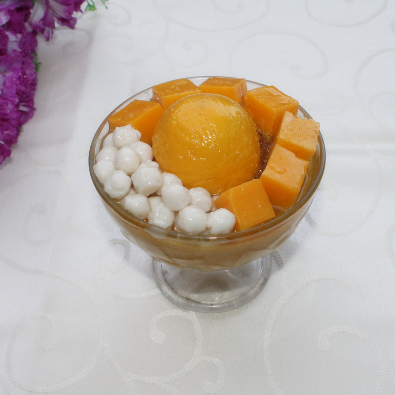 供应 满记甜品模型定制 仿真多芒小丸子港式甜