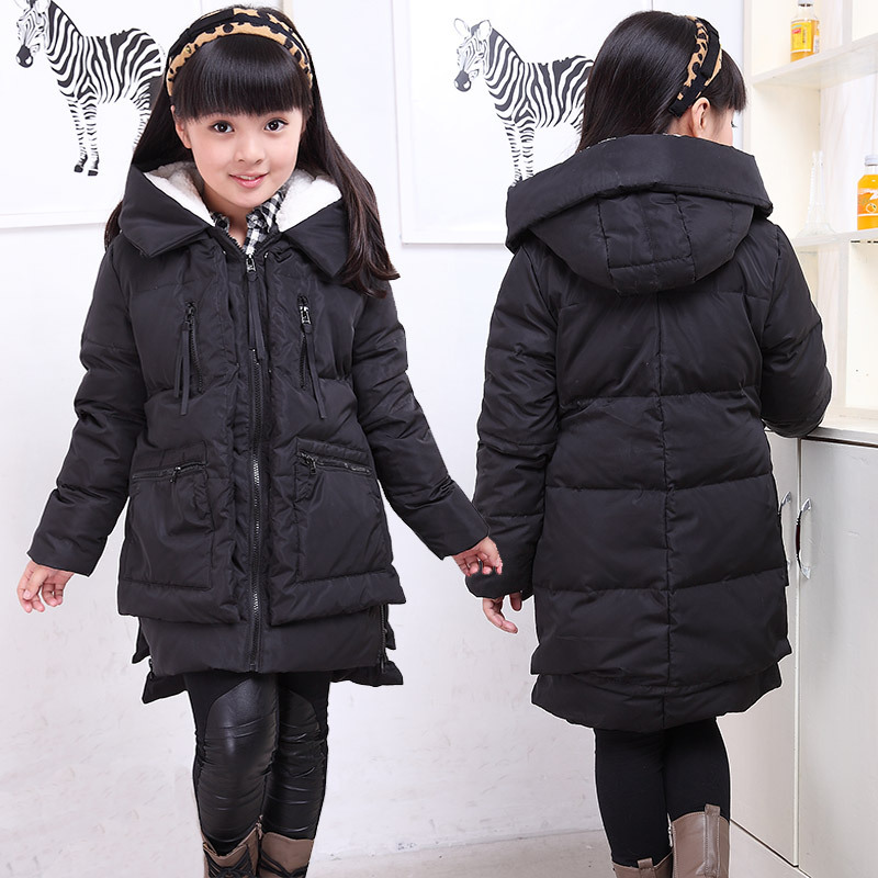 【新款<em>休闲</em>中大童童装<em>儿童羽绒服外套</em> 男女童