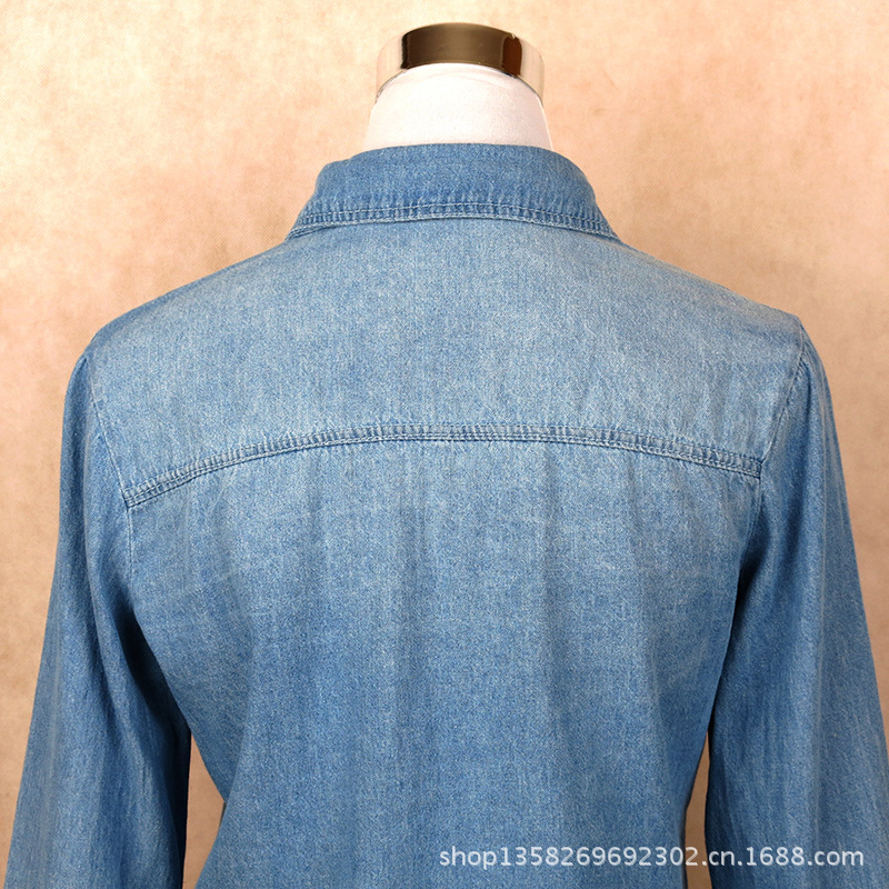 式衬衫-秋季个性时尚百搭休闲骷髅铆钉<em>翻领开</em>