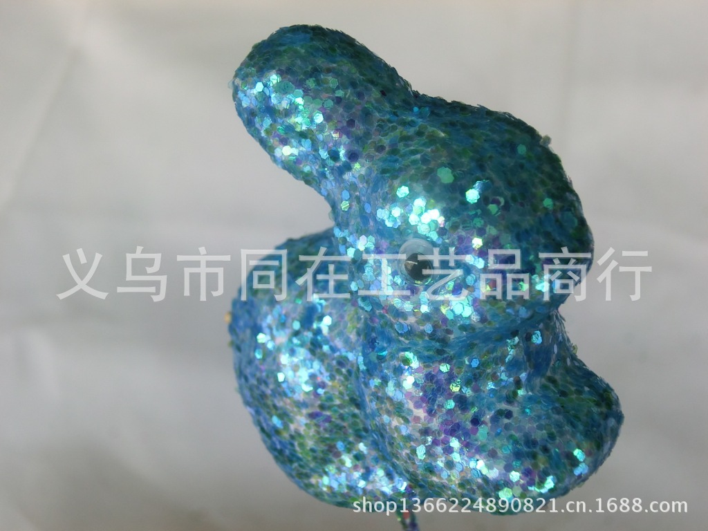 復活節泡沫小兔子裝飾品