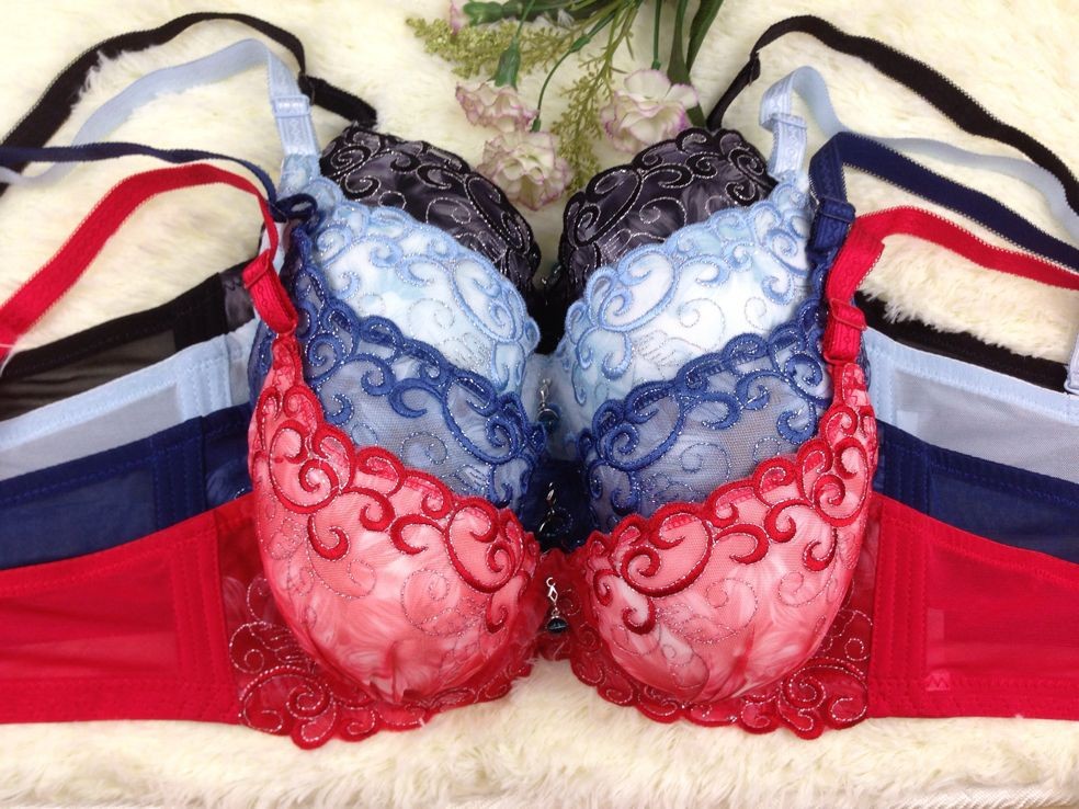 【新款都市<em>文胸</em> 绣花 精油<em>珍珠</em>按摩<em>油袋</em>内衣 高