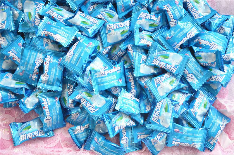 g\/袋正品批发团购 喜糖 散装糖果 阿尔卑斯糖图