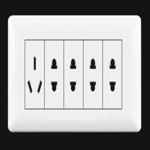 三级四位二级插座