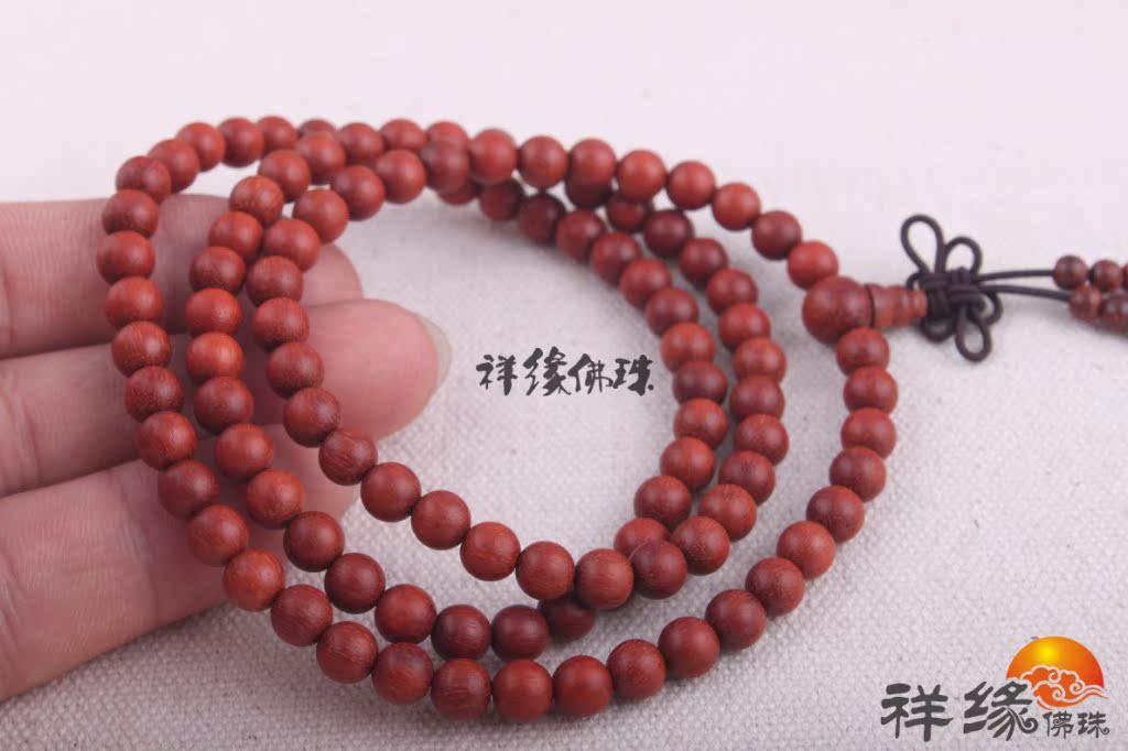 3小叶紫檀顺纹108颗0.6cm75 (7)
