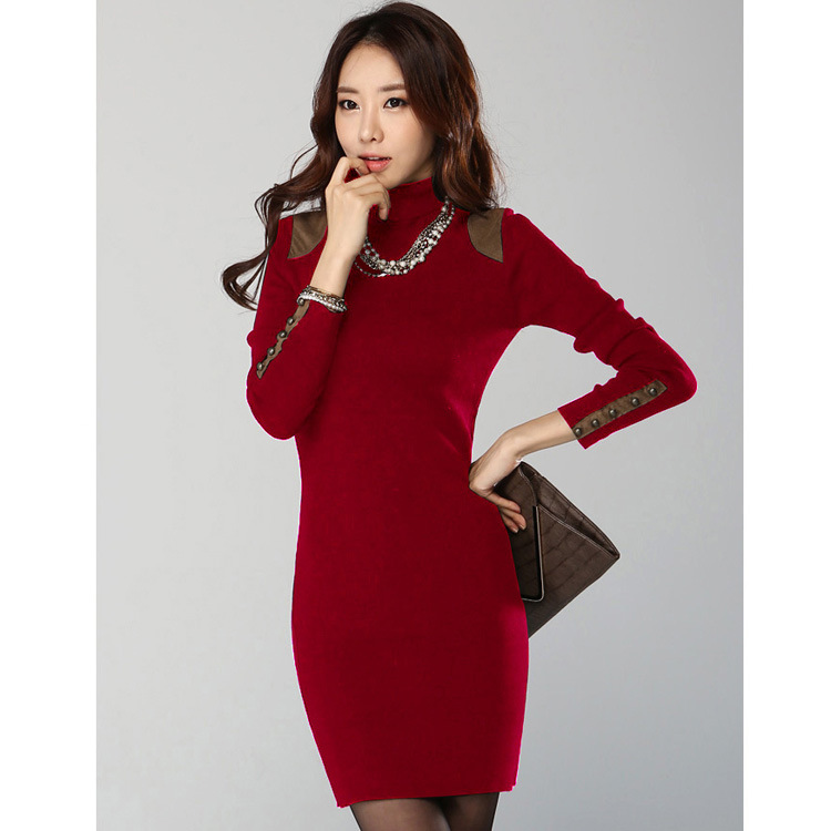 【抄底价】新款<em>毛衣</em>女<em>长款包臀毛衣</em>打底衫女装