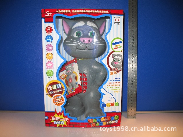 【新款动漫玩具 229001 会说话的汤姆卡通猫 