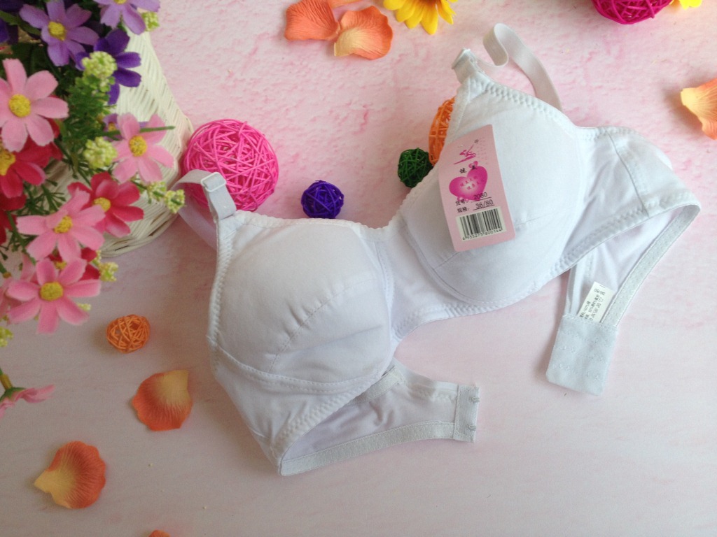 【<em>全棉文胸</em>纯棉胸罩 薄款无钢圈布文胸 透气 大
