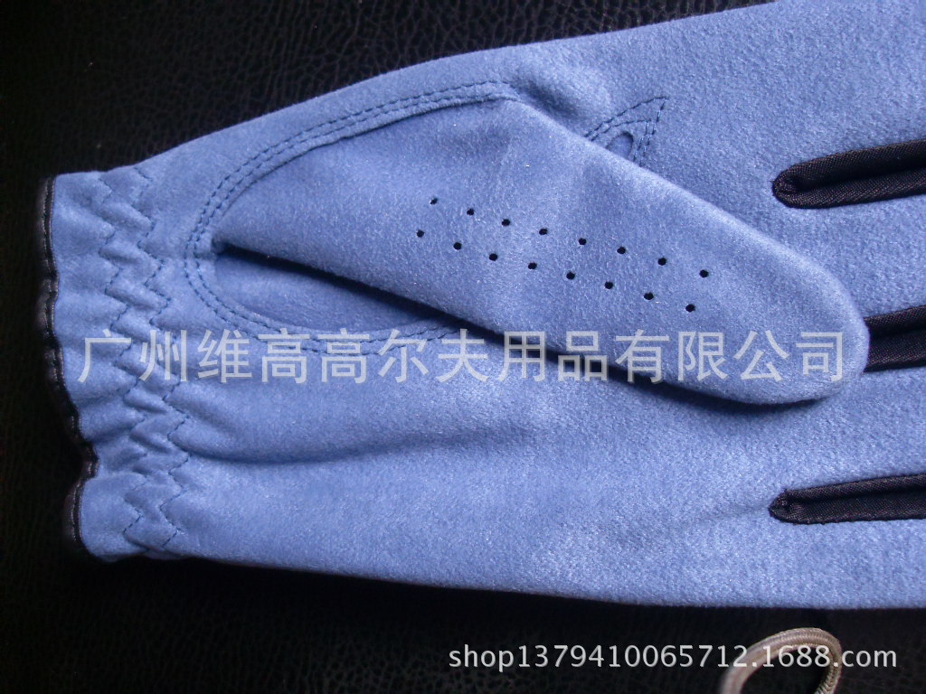 【供应进口超纤布耐磨耐用特价高尔夫男士手套