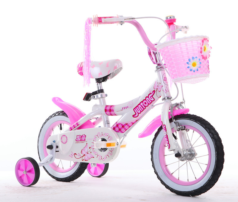 供应珍妮公主12寸14寸16寸儿童自行车批发 童