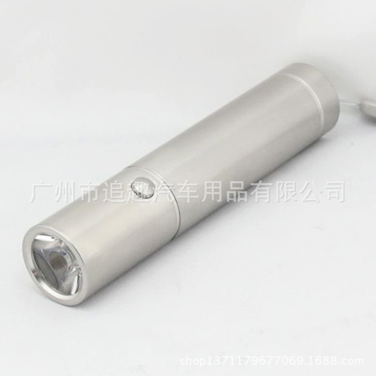 不锈钢强光防水手电