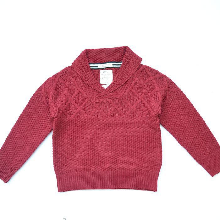 手工编织<em>儿童</em>毛衣 <em>羊毛线</em>童装<em>开衫</em>/男女童毛衣