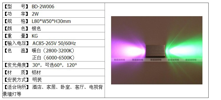 BD-2W006规格