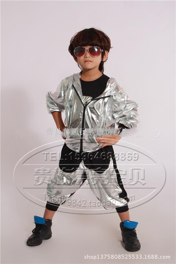 批发采购舞台服、表演服-爵士舞套装街舞连帽