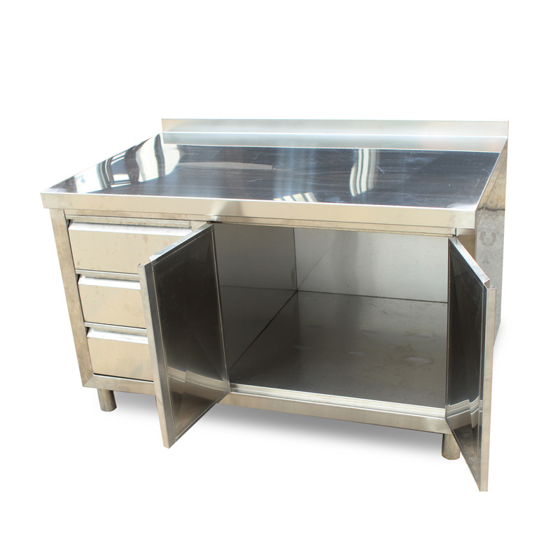 不锈钢制品厂 供应优质不锈钢工作台 中西餐柜台 厨房设备 可定做