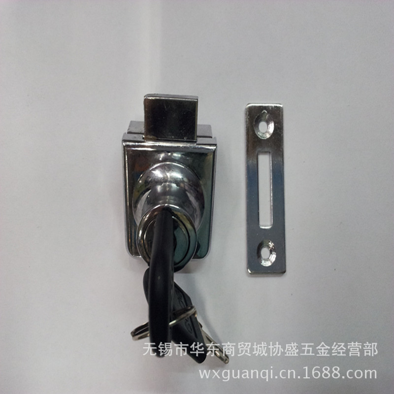 供应优质科的牌玻璃柜门锁,推拉门锁图片,供应