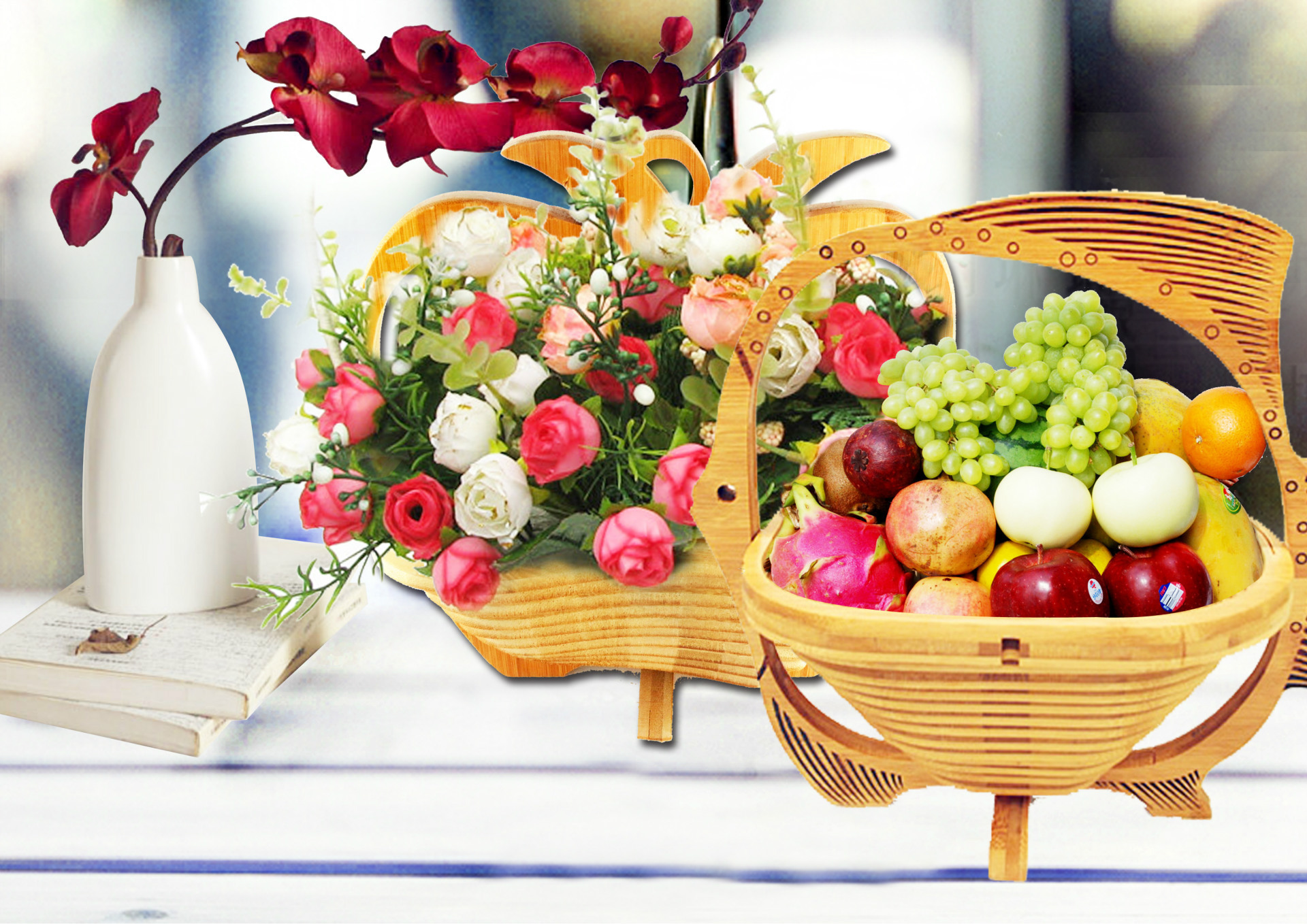 cc0可商用食品,鲜花,餐桌,水果图片-千叶网