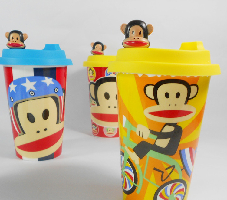 大嘴猴单层杯 创意个性陶瓷水杯 礼品马克杯5
