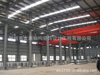 深圳沙井农贸市场商业展厅大型户外广告钢架工
