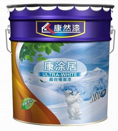 康然康涂居超白墙面漆