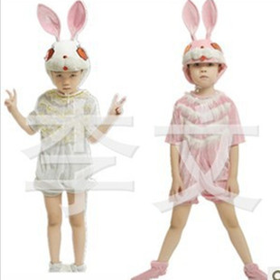 最新款多种款式的儿童小动物造型舞台演出服 小兔子乖乖表演服