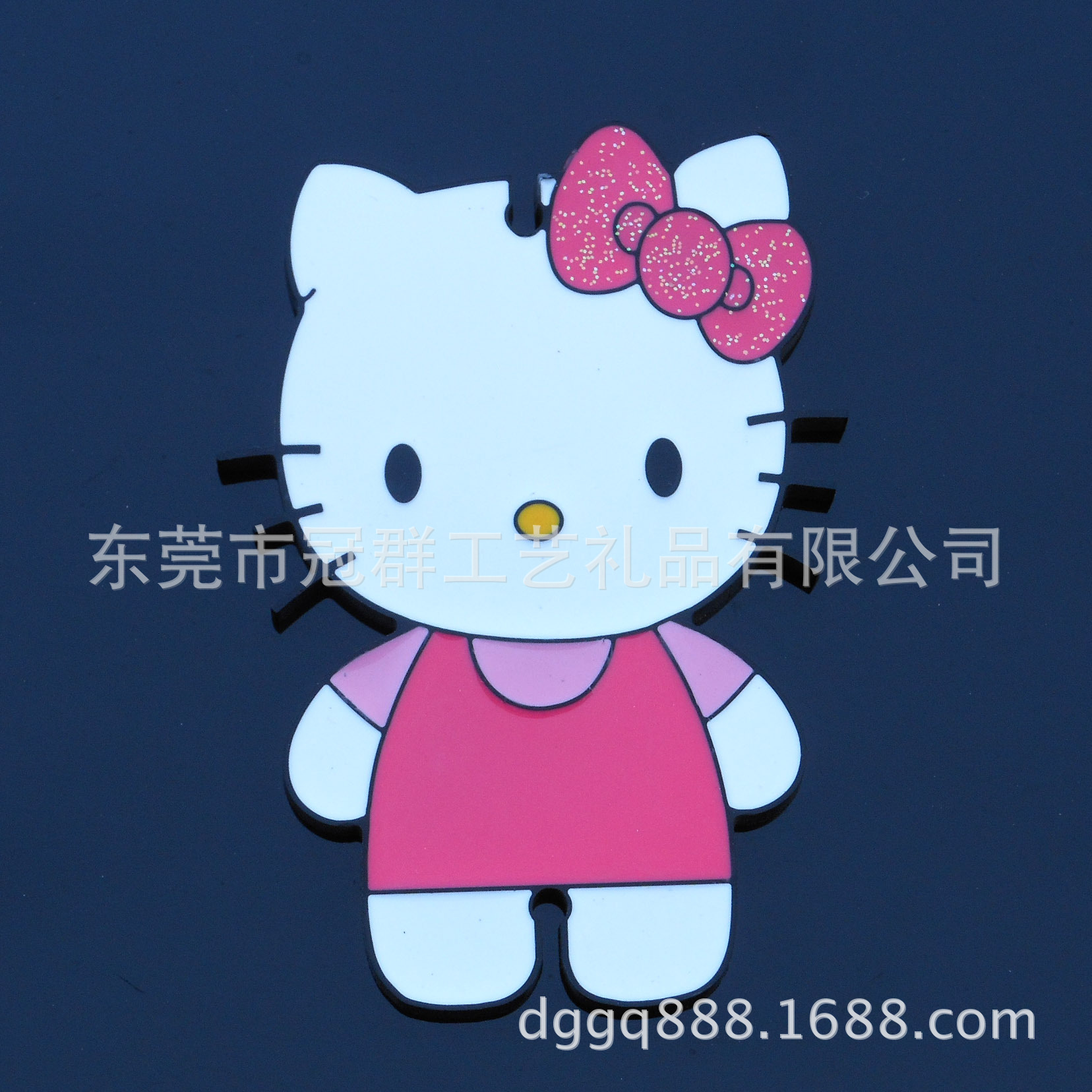 KT猫圈线器(七彩金葱粉)01