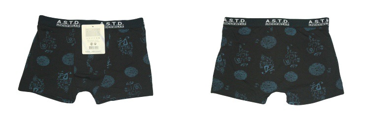 <em>内裤</em>-<em>印花</em>内裤 <em>男士平角内裤</em>棉内裤 <em>纯棉</em>四角内