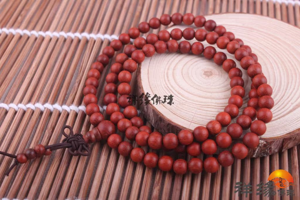 3小叶紫檀顺纹108颗0.6cm75 (11)
