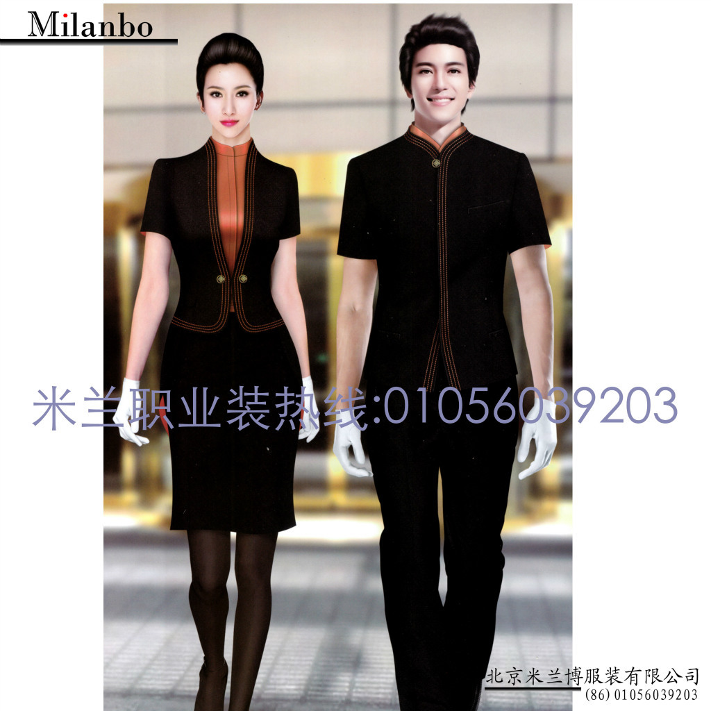 【酒店门童夏季工作服】Milanbo供应五星酒店