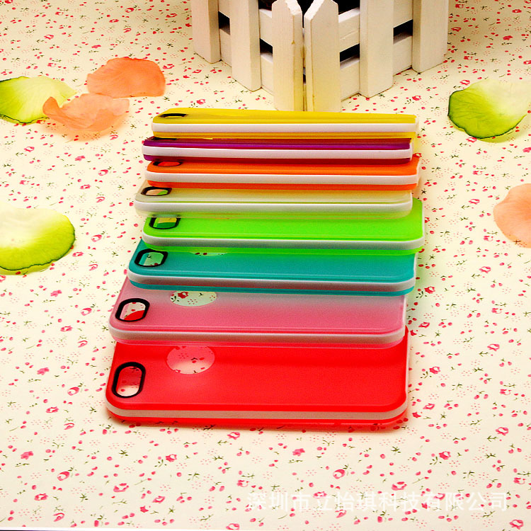 苹果iPhone5手机壳 5s外壳 TPU中框保护套 二