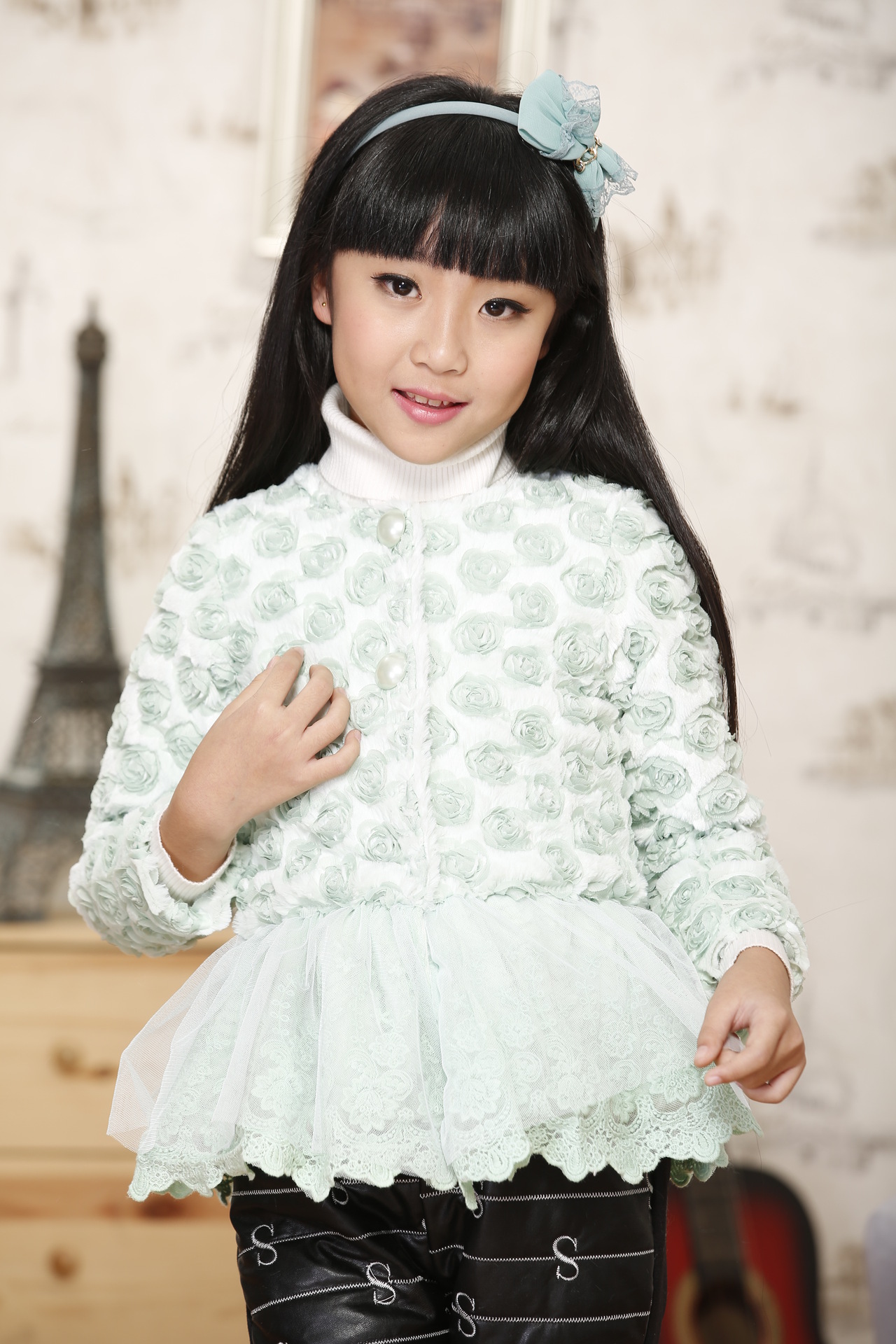 【厂家直销 女童<em>韩版</em>时尚甜美 童装 <em>公主裙外套</em>