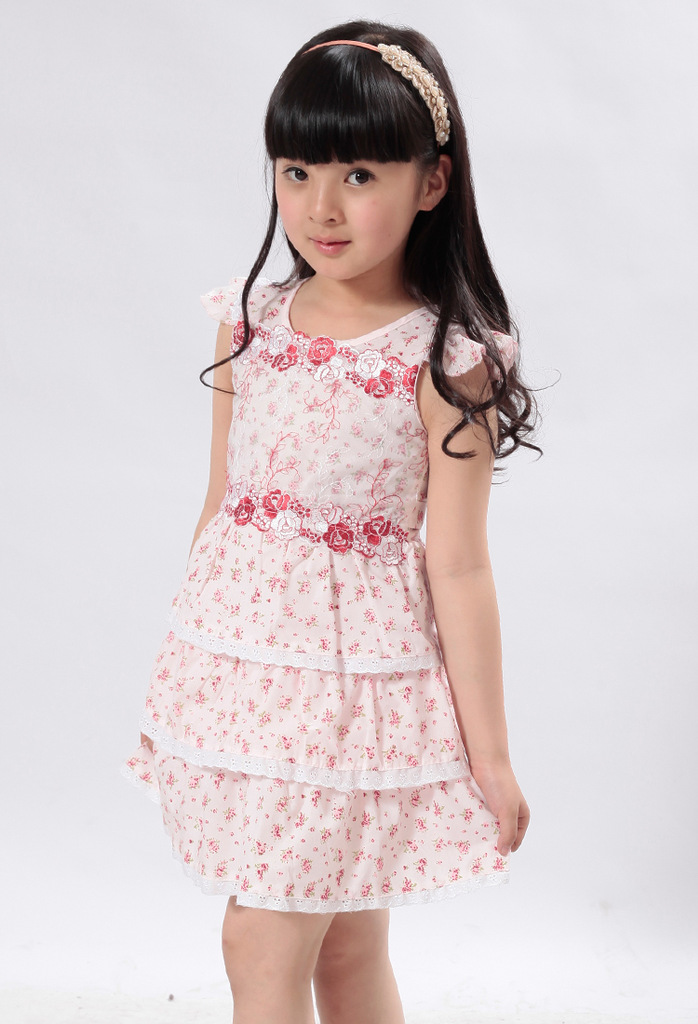 【A02#厂家直销夏款童装 <em>儿童</em>裙<em>棉布</em>裙公主裙