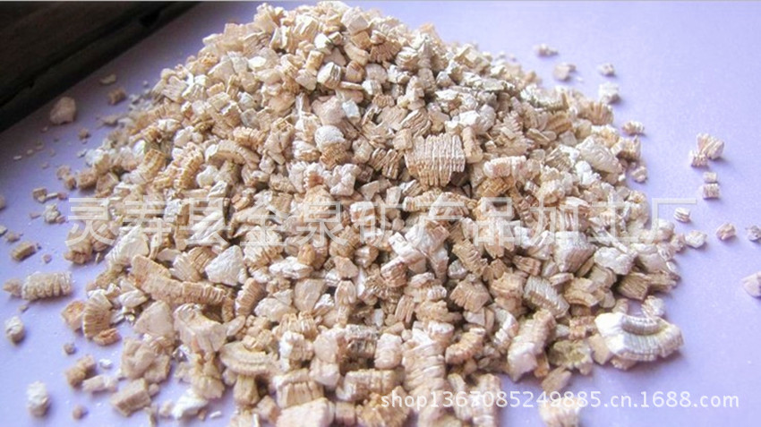 大颗粒蛭石 膨胀蛭石 孵化用蛭石3-6mm